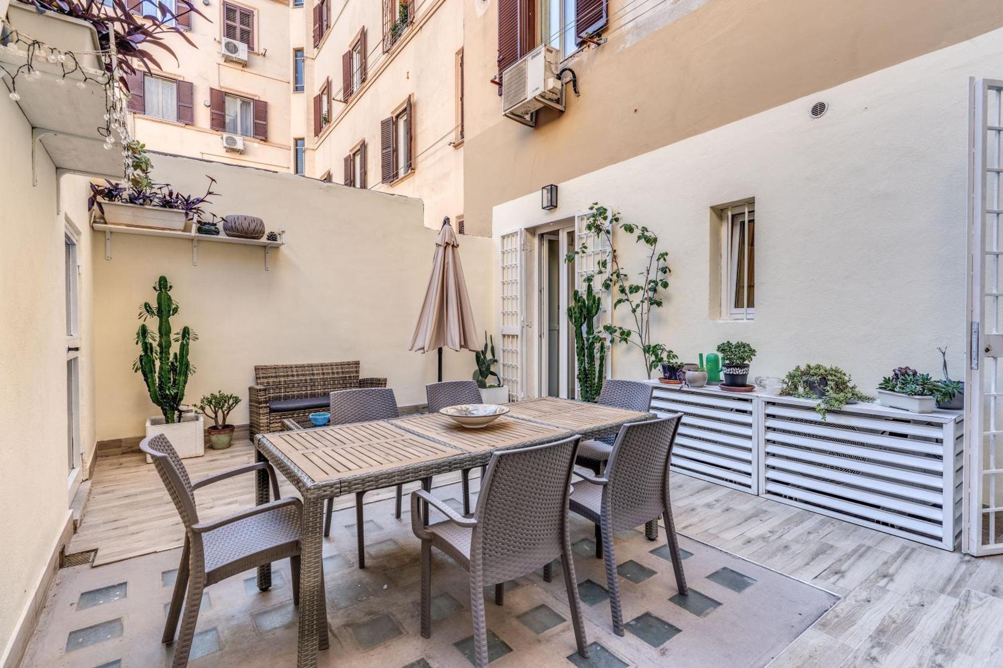 Nala Luxury Apartment With Terrace Roma Eksteriør bilde
